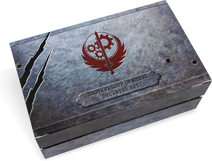 The Brotherhood of Steel 5 - Piece Whiskey Decanter Set - Bottles2Gift