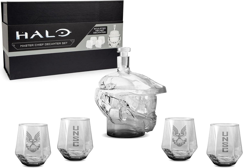 The Halo Master Chief Helmet Decanter Set - Bottles2Gift