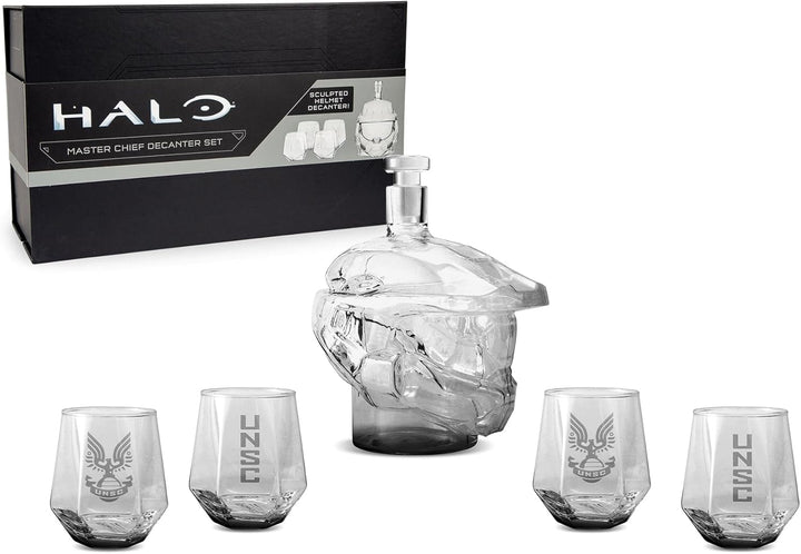The Halo Master Chief Helmet Decanter Set - Bottles2Gift