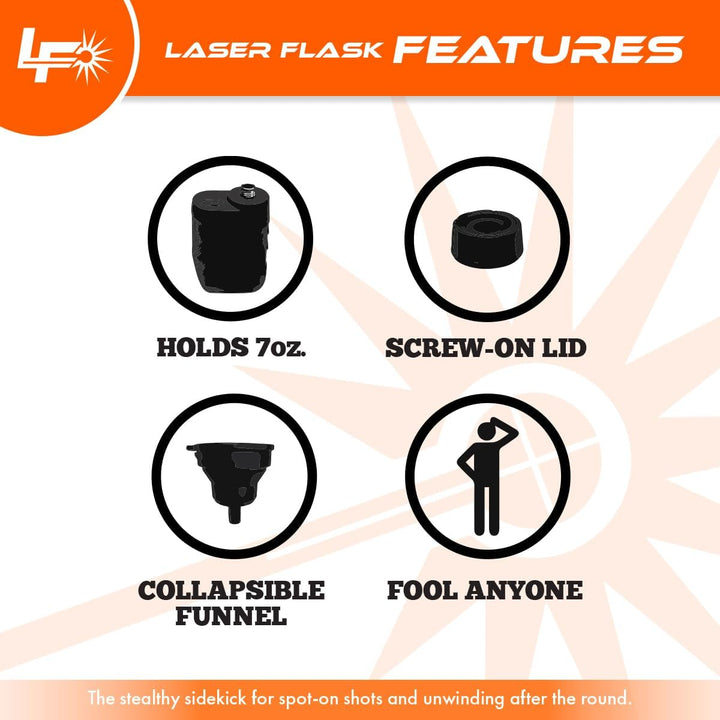 The "Laser Flask" (Rangefinder Flask) - Bottles2Gift