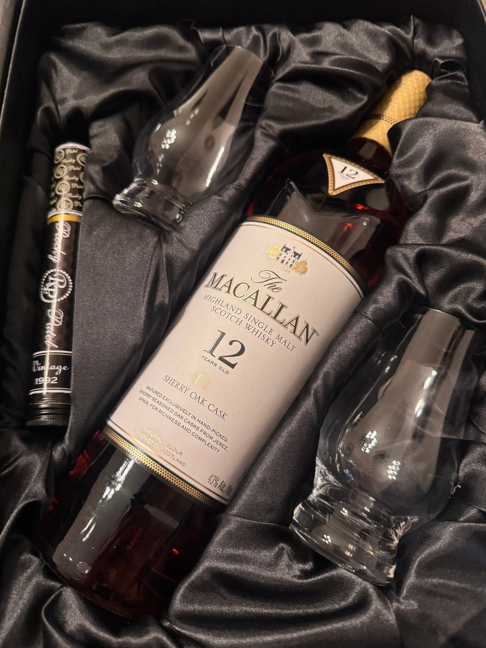 The Macallan 12 Year Old Sherry Oak Cask Scotch Whisky Gift Set - Bottles2Gift