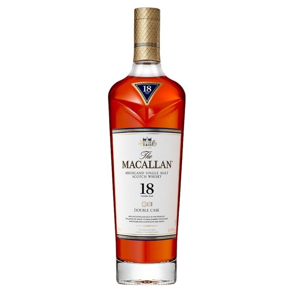 The Macallan Double Cask 18 Year Old Single Malt Scotch - Bottles2Gift