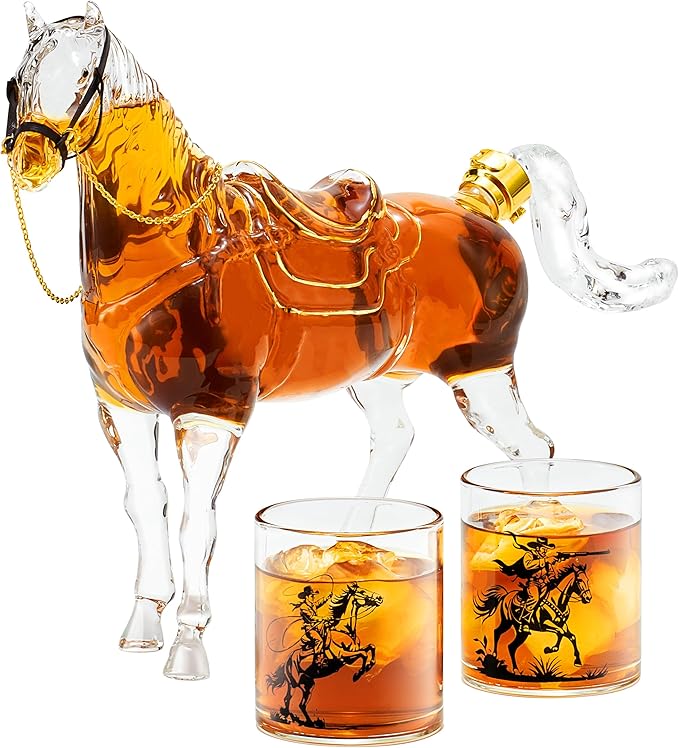 The Maverick's Spirit Decanter Set - Bottles2Gift