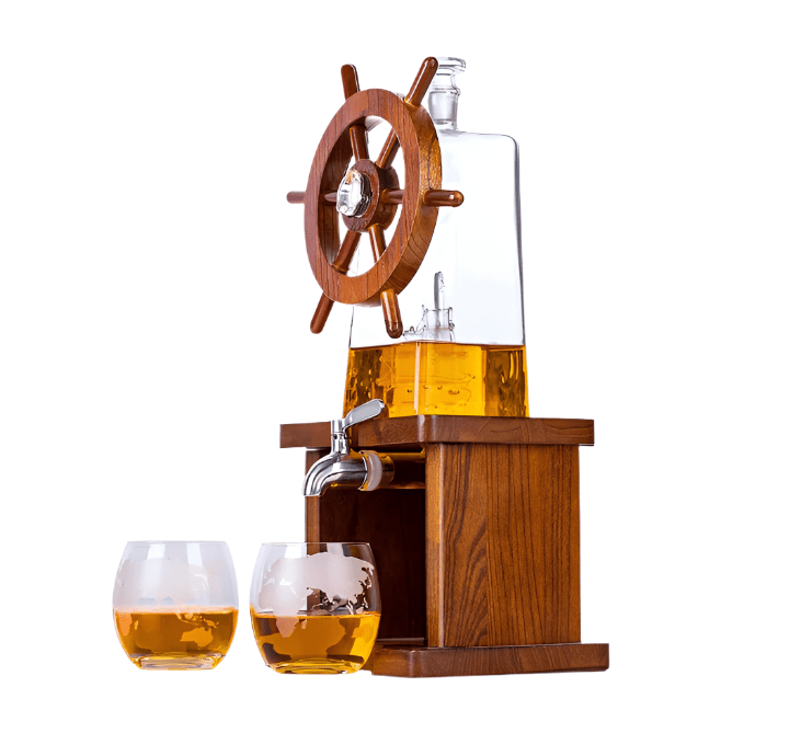 The Nautical Navigator Decanter Set - Bottles2Gift