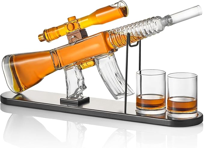 The Rifle Decanter Set - Bottles2Gift
