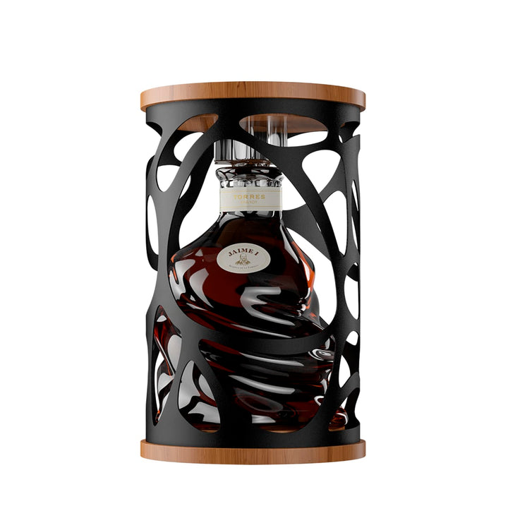 Torres Brandy Jaime I Solera Method Gran Reserva with Decorative Cage - Bottles2Gift