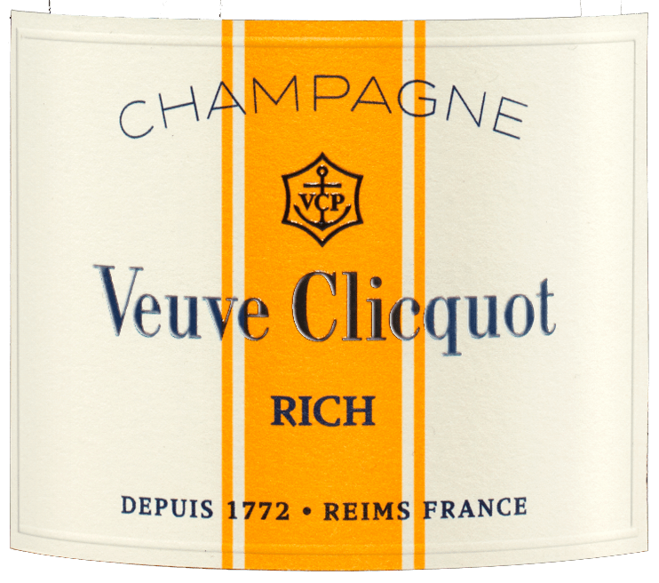 Veuve Clicquot Champagne Rich 750ml - Bottles2Gift
