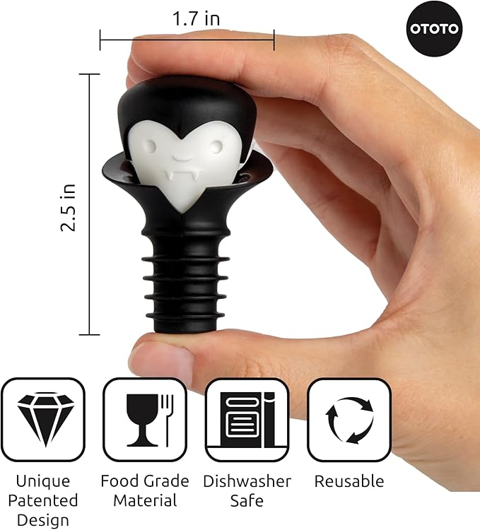 "Vin" Vampire Wine Bottle Stopper - Bottles2Gift