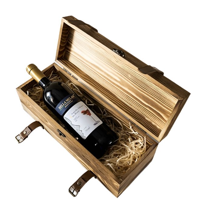 Vintage Wooden Gift Box - Bottles2Gift