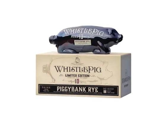 WhistlePig Piggybank 10 Year Straight Rye Whiskey - Bottles2Gift