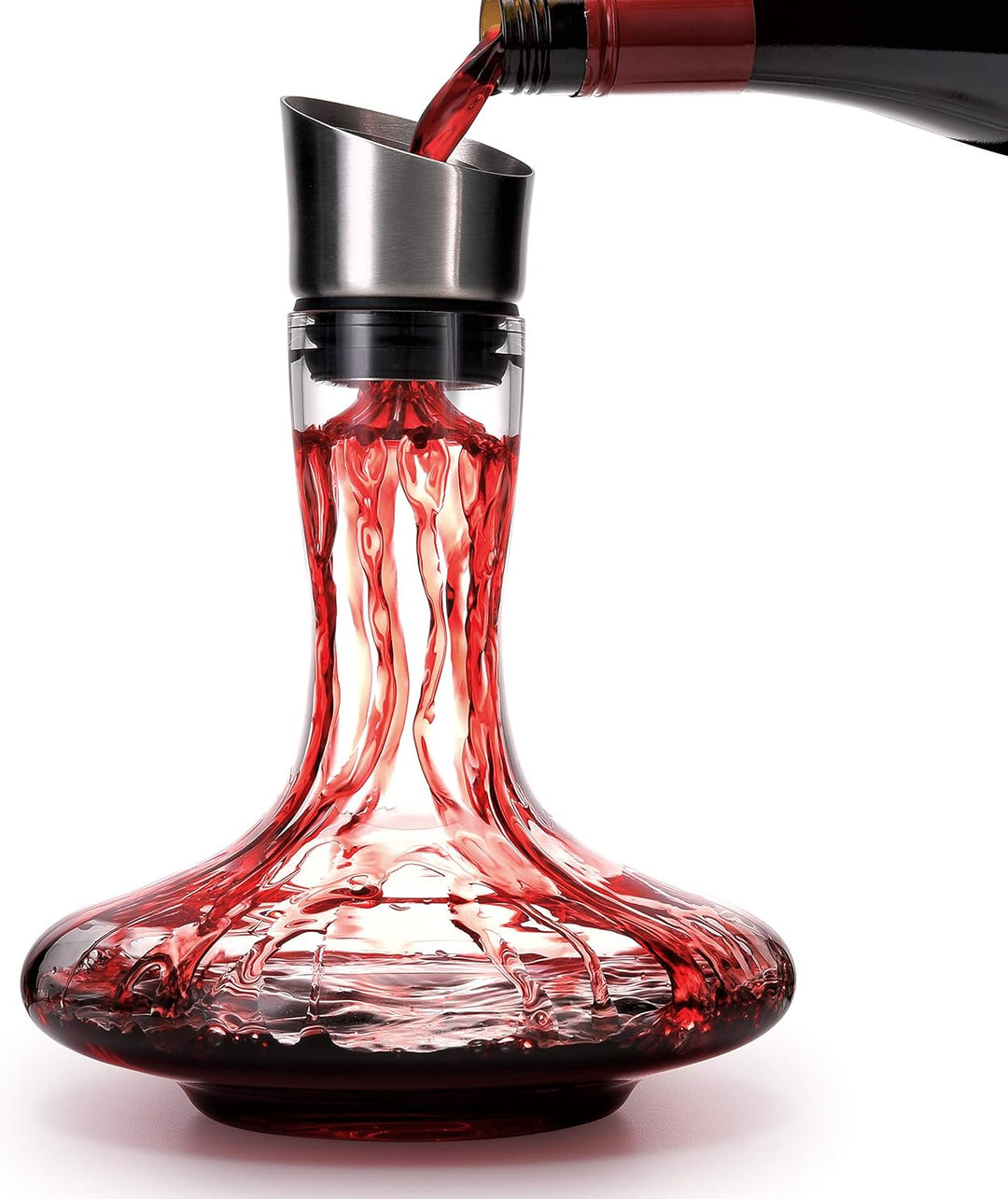 Wine Decanter with Built - in Aerator Pourer - Bottles2Gift