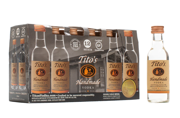 Tito's Handmade Vodka 50ml Miniature