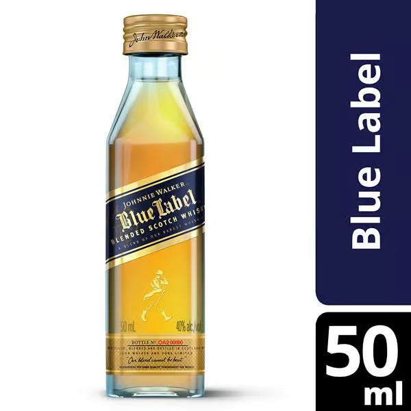 Johnnie Walker Blue Label Blended Scotch 50ml Miniature – Bottles2Gift