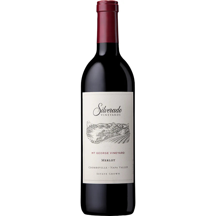 Silverado Vineyards Merlot Estate Grown Mt. George Vineyard Napa Valley