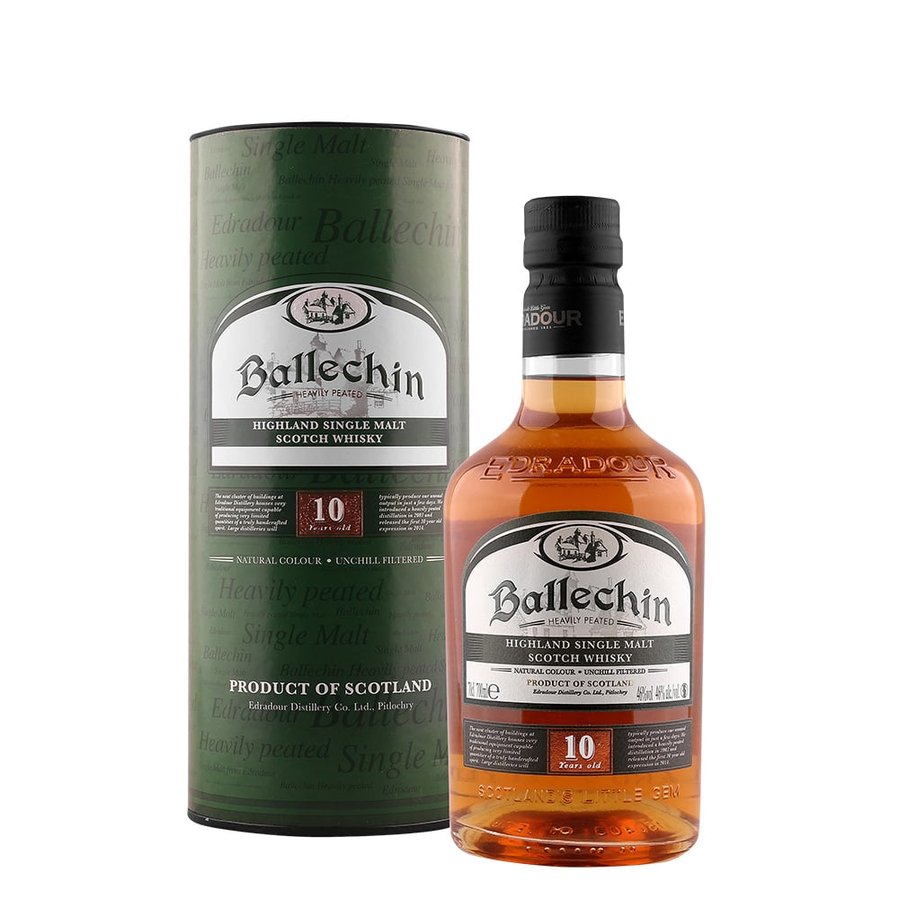 Edradour Ballechin 10 Year Heavily Peated Single Malt Scotch Whisky