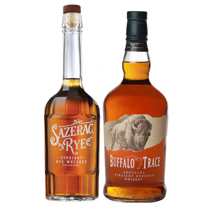 Buffalo Trace & Sazerac Rye Whiskey Bundle 750ml