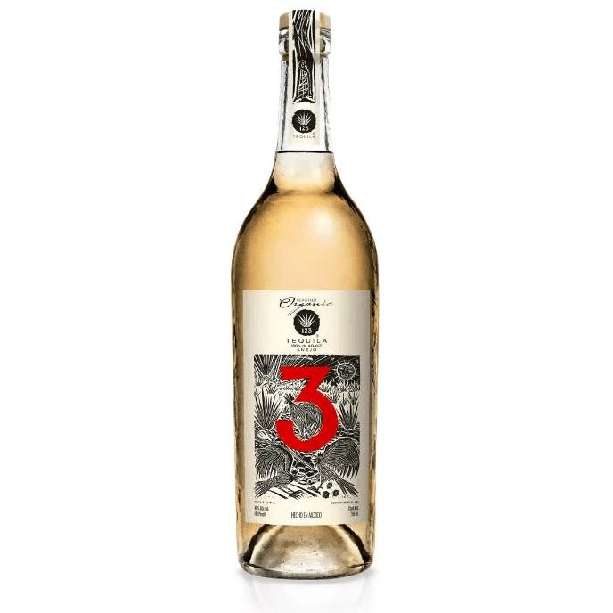 123 Organic 3 Tequila Añejo - Bottles2Gift