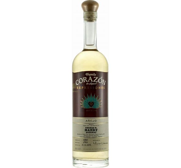 Corazon De Agave Expresiones Thomas H. Handy Sazerac Barrels Tequila Anejo