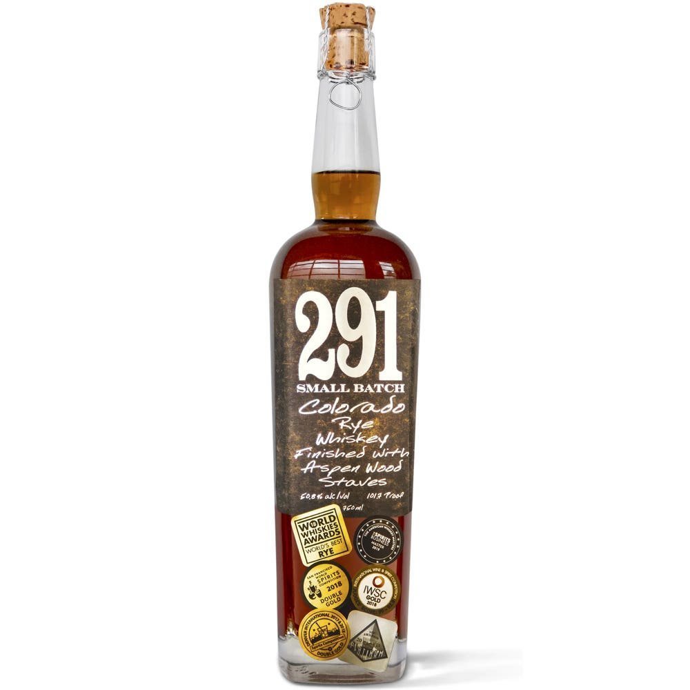 291 Colorado Small Batch Rye Whiskey 750ml - Bottles2Gift