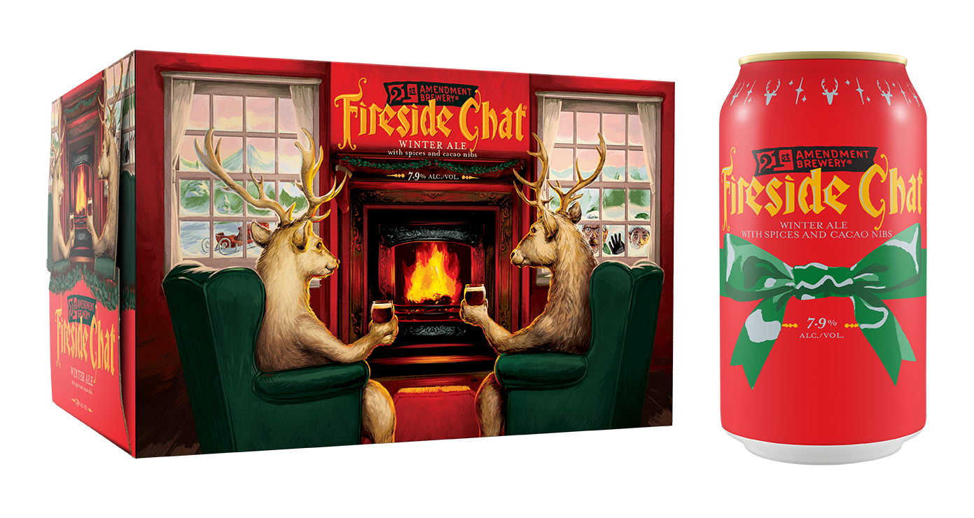 21st Amendment Fireside Chat Winter Ale - 12oz 6 pack