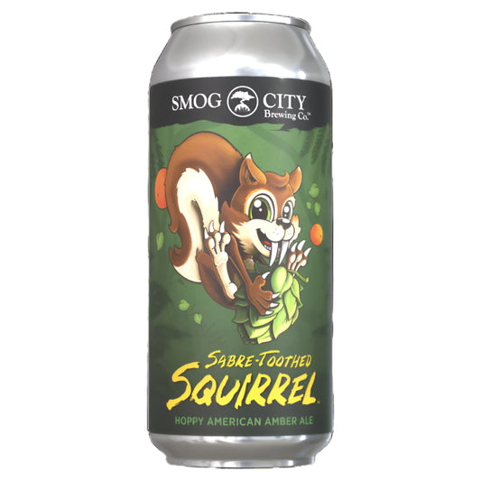 Smog City Brewing – Saber-Toothed Squirrel Hoppy Amber