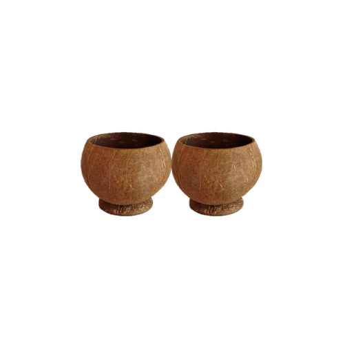 Coconut Cocktail Cups – Set of 2