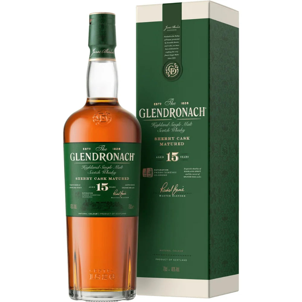 Glendronach_15_Year_Sherry_Cask_Highland_Single_Malt_Scotch_Bottles2Gift 