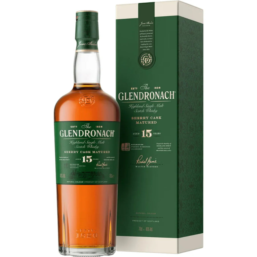 Glendronach_15_Year_Sherry_Cask_Highland_Single_Malt_Scotch_Bottles2Gift 