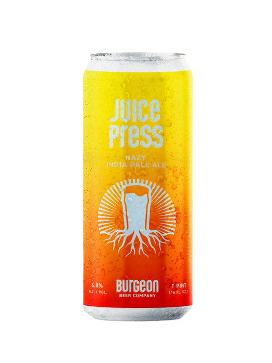 Burgeon Beer Co. – Juice Press Hazy IPA