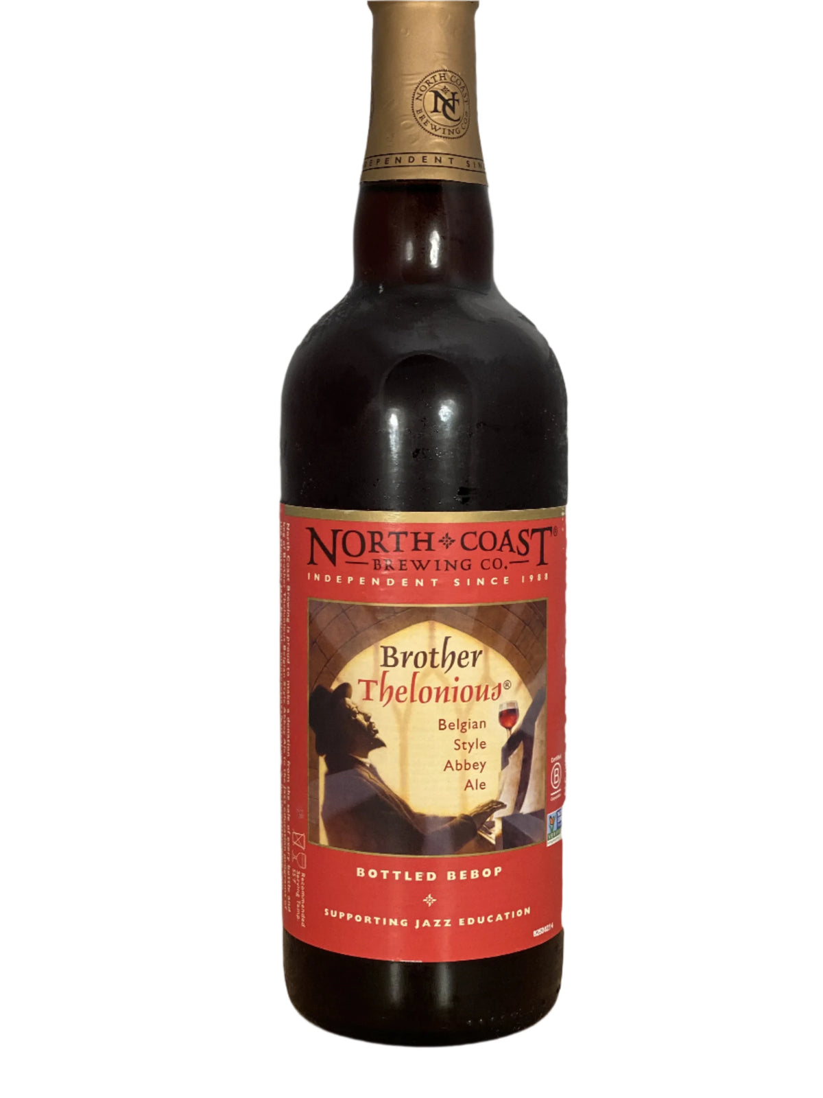 Brother Rabbit Ale North Coast Brewing Co. Brother Thelonious - Belgian Style Abbey Ale ...