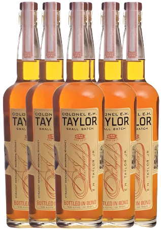 Colonel E.H. Taylor Small Batch Kentucky Straight Bourbon Whiskey 6-Pack Bottle Combo