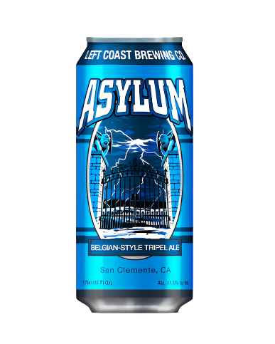 Left Coast Brewing Co. - Asylum Belgian Style Tripel Ale