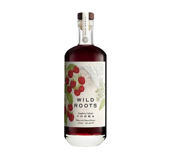 Wild Roots Vodka: Raspberry Infused