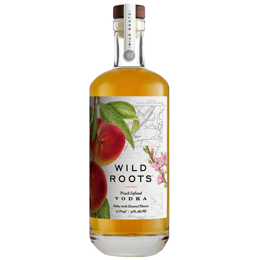 Wild Roots Vodka: Peach Infused