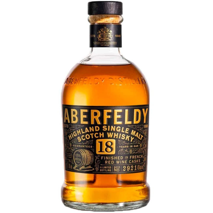 Aberfeldy 18 Year Single Malt Scotch Whisky - Bottles2Gift