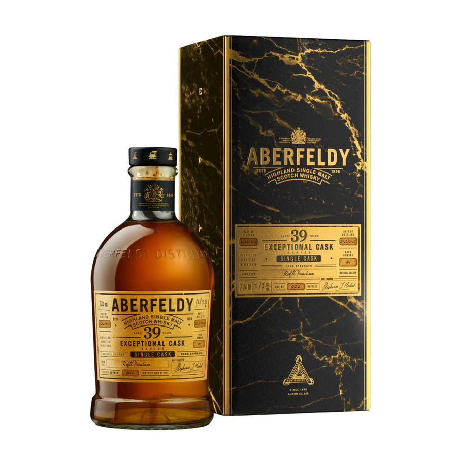 Aberfeldy 39 Year Exceptional Cask Series Single Cask Single Malt Scotch - Bottles2Gift