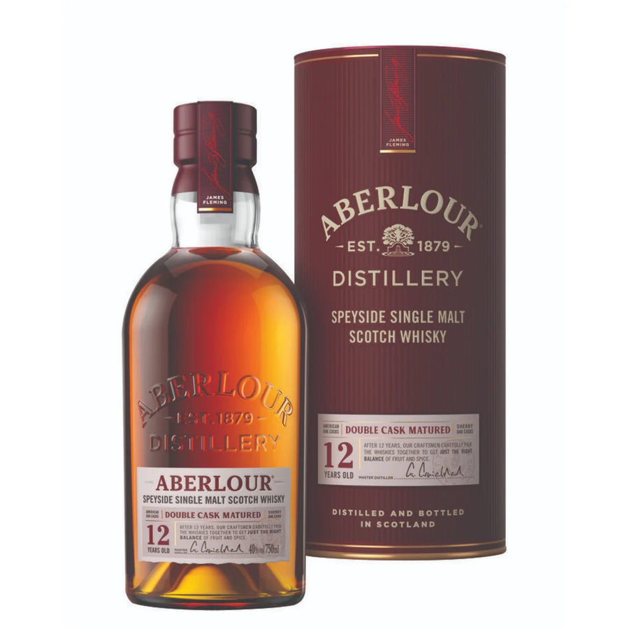 Aberlour 12 Year Old Speyside Single Malt Scotch Whisky - Bottles2Gift
