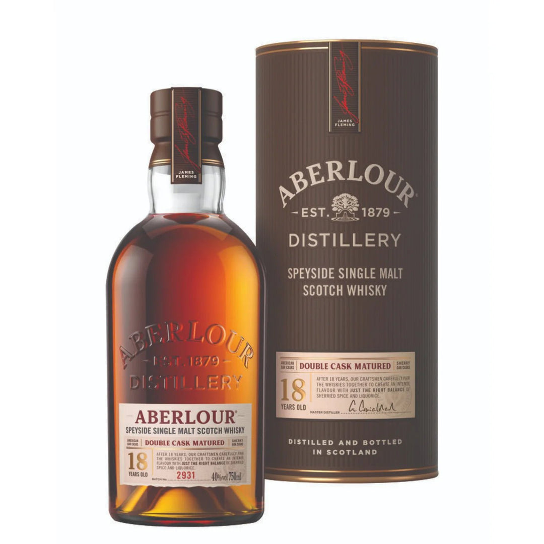 Aberlour 18 Year Old Speyside Single Malt Scotch Whisky - Bottles2Gift
