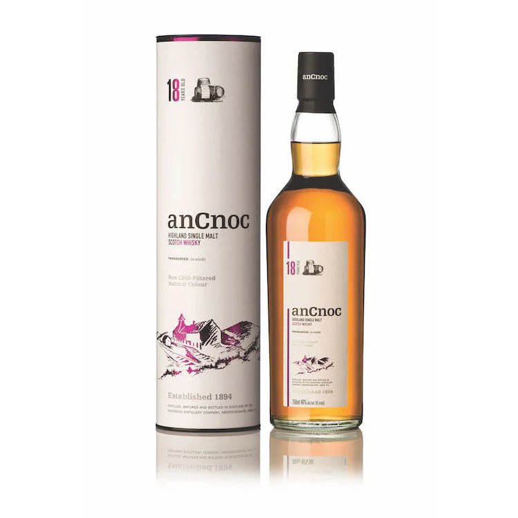anCnoc 18 Years Old Single Malt Scotch Whisky - Bottles2Gift