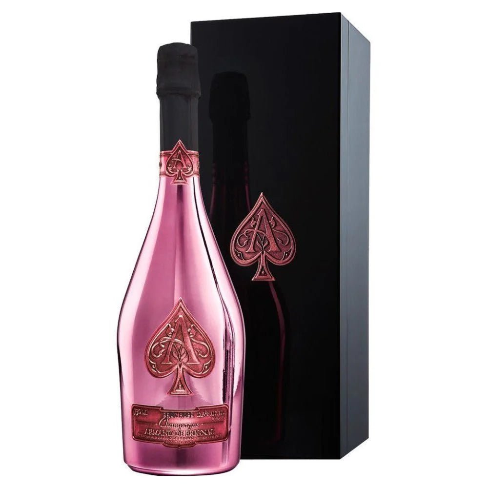 Armand De Brignac Demi - Sec Ace of Spades Rose Champagne France Rose 750ml - Bottles2Gift