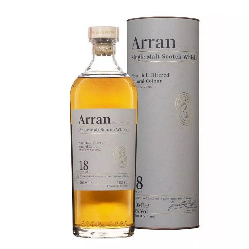 Arran 18 Yr Single Malt Scotch Whisky - Bottles2Gift