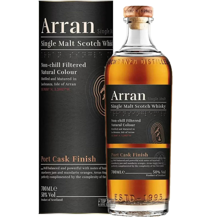 Arran Port Cask Finish Single Malt Scotch whisky - Bottles2Gift