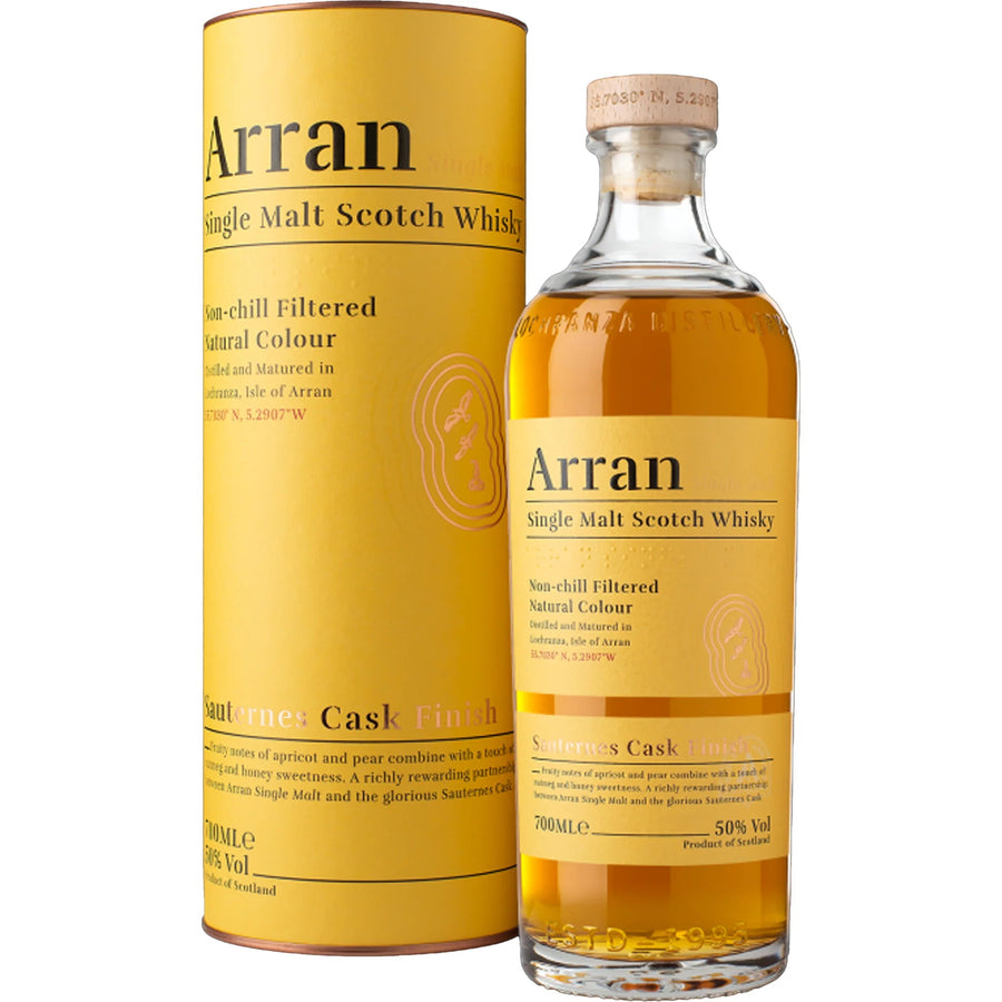 Arran Sauternes Cask Finish Single Malt Scotch Whisky - Bottles2Gift