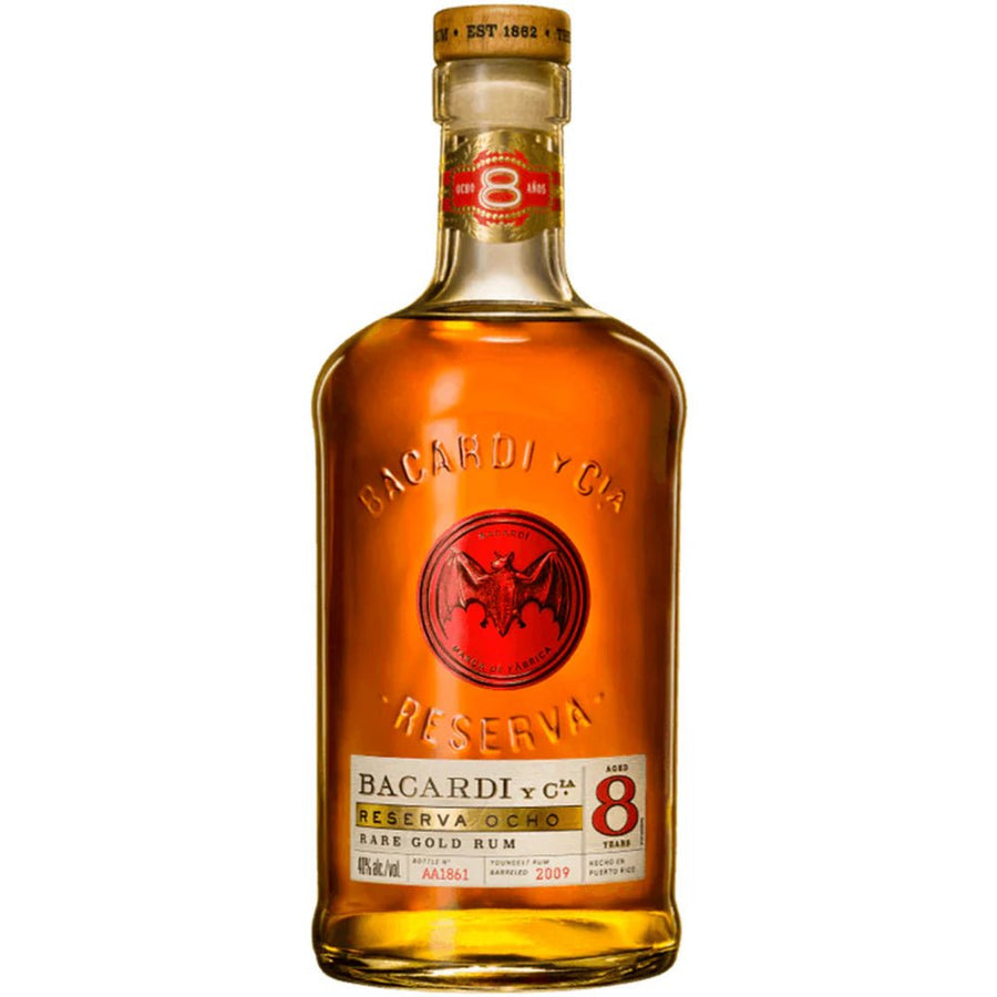 Bacardi Gold Reserva Ocho 8 Year Rum - Bottles2Gift