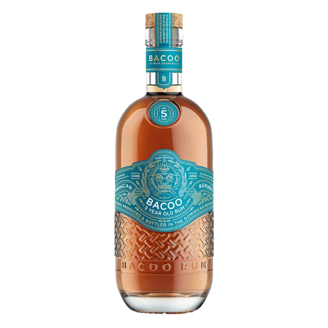 Bacoo 5 Year Dominican Aged Rum 750ml - Bottles2Gift