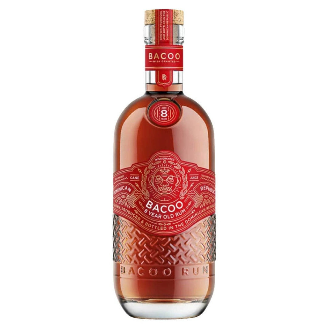 Bacoo 8 Year Dominican Aged Rum 750ml - Bottles2Gift