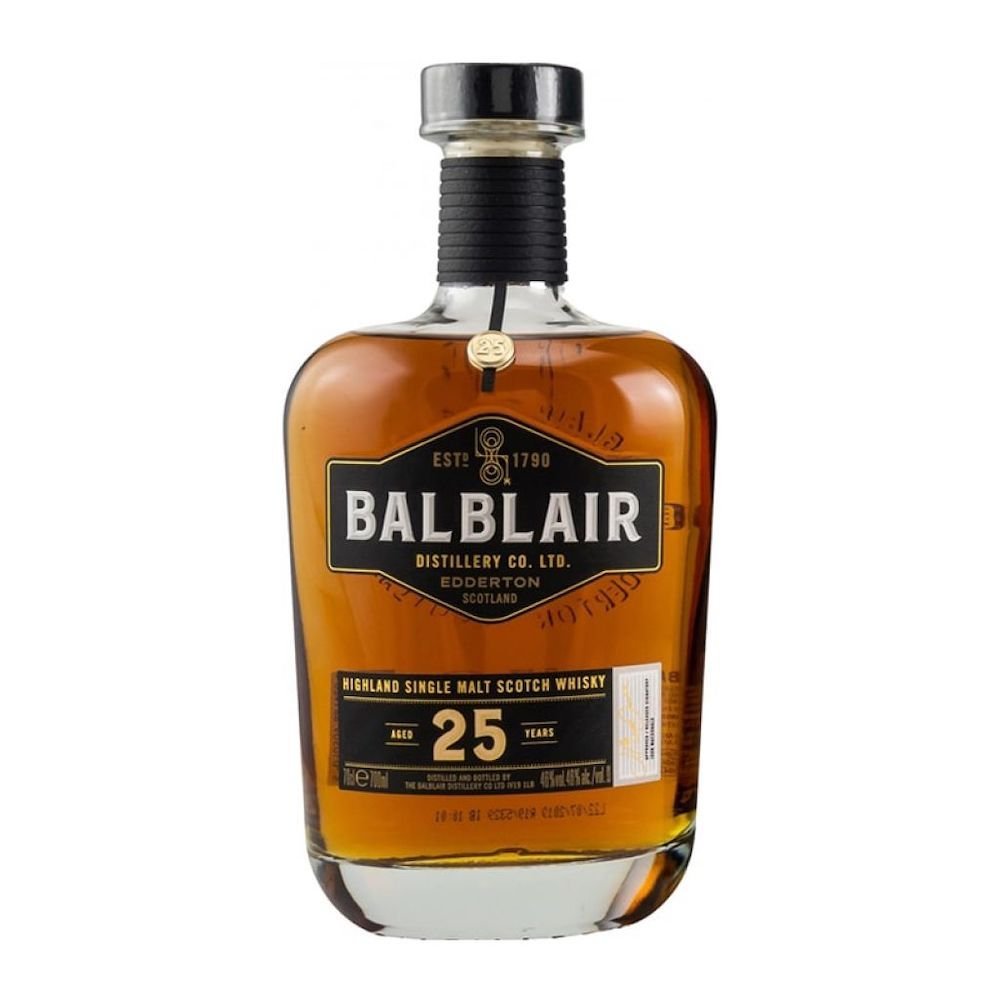 Balblair 25 Year Old Single Malt Scotch Whisky 700ml - Bottles2Gift