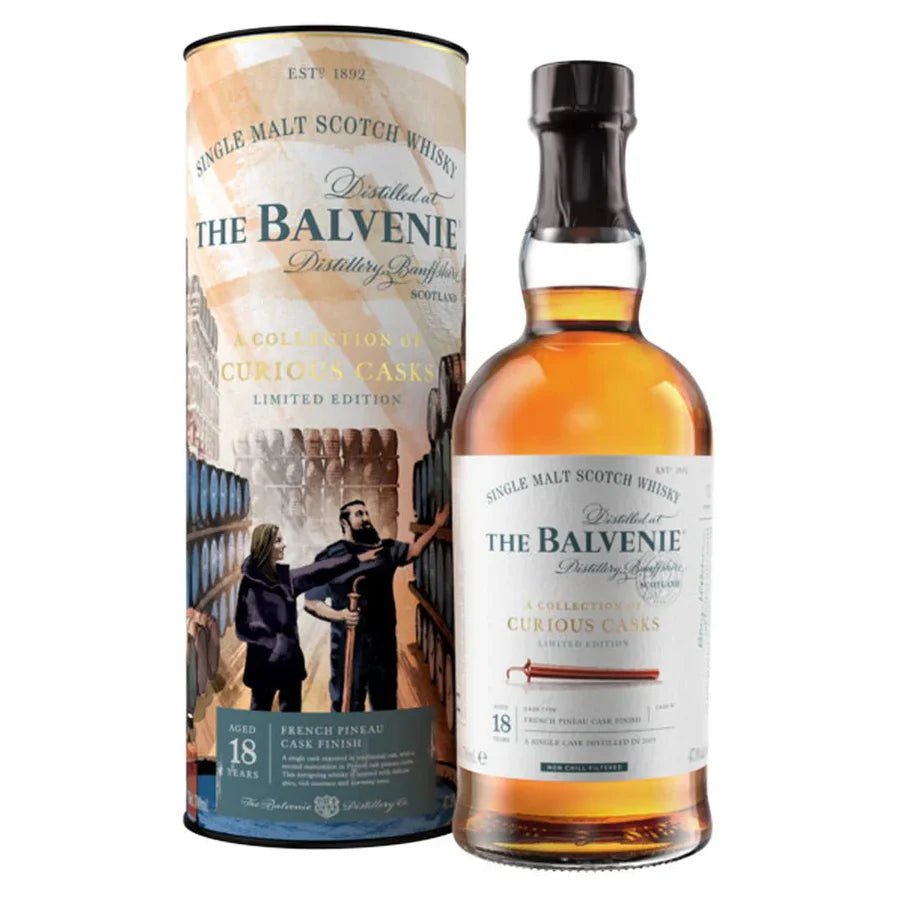 Balvenie 18 Year - Old French Pineau Cask Single Malt Scotch Whisky - Bottles2Gift