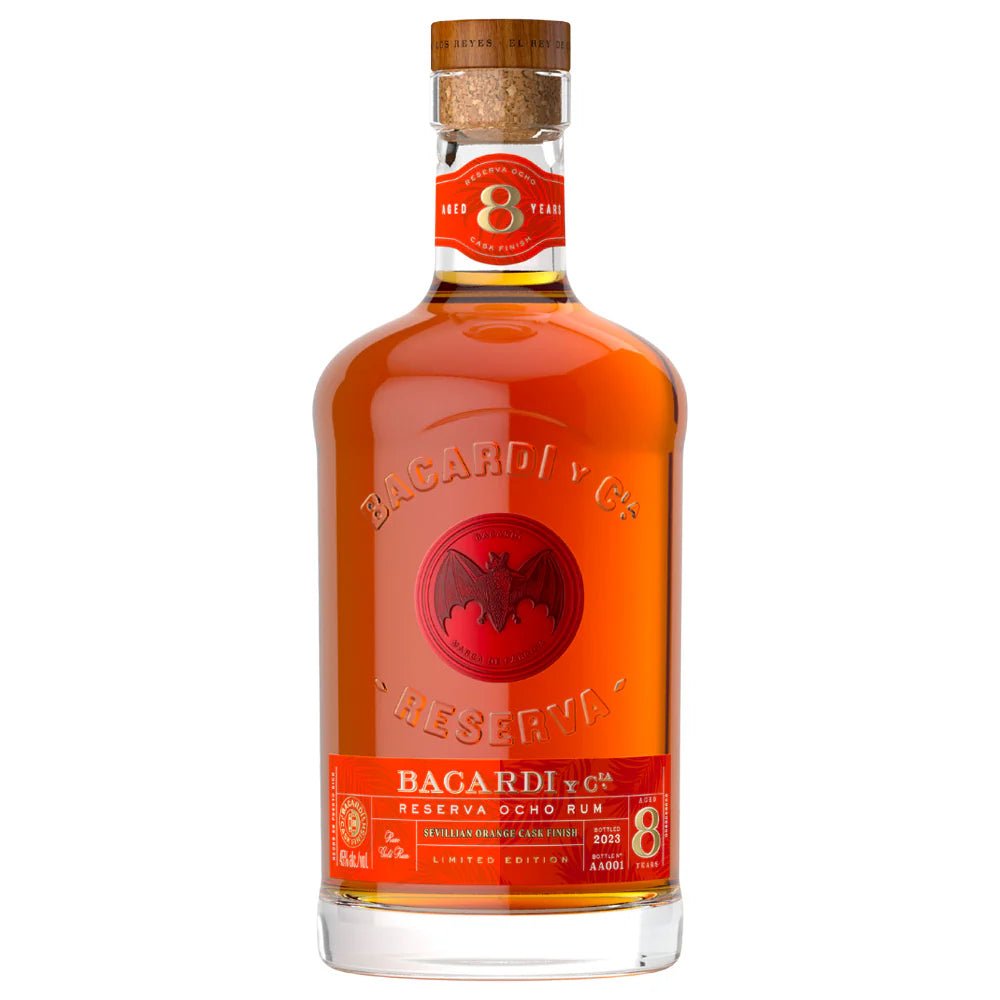 Barcardi Sevillian Orange Cask Finish 8 Year Reserva Ocho Rum - Bottles2Gift