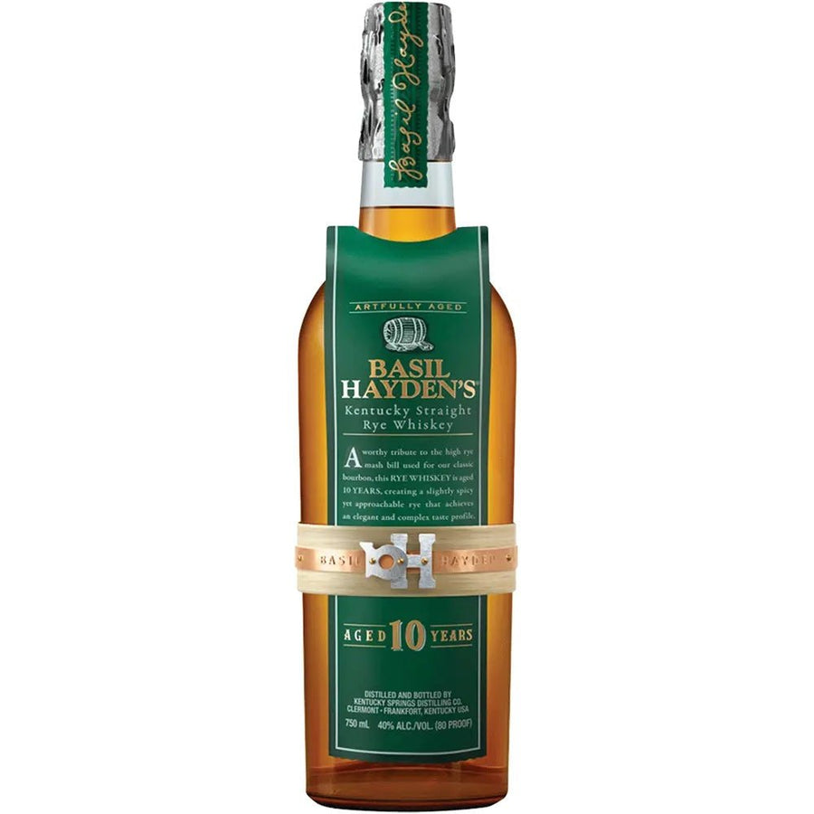 Basil Hayden 10 Year Old Rye Kentucky Whiskey - Bottles2Gift